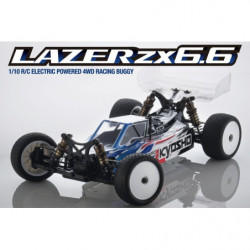 30047 Kyosho 1/10 R/C ELECTRIC POWERED 4WD RACING BUGGY LAZER ZX6.6