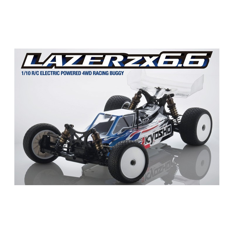 30047 Kyosho 1/10 R/C ELECTRIC POWERED 4WD RACING BUGGY LAZER ZX6.6