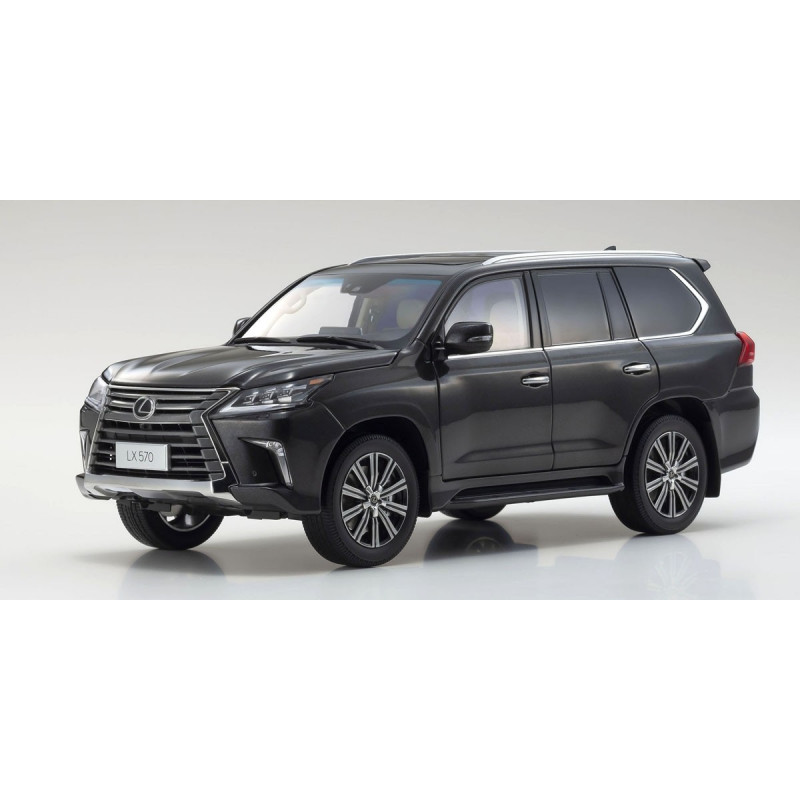 08955SBK Lexus LX570 (Left-Hand Drive Specification) KYOSHO ORIGINAL 1/18scale (Starlight Black Glass Flake)