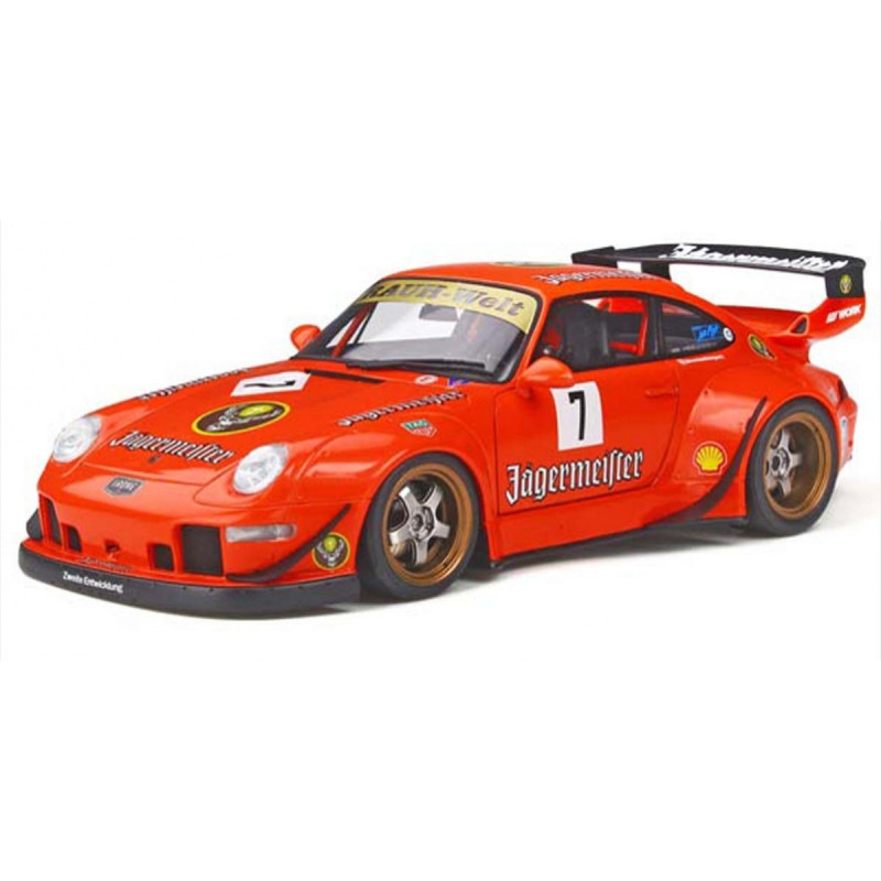GTS039KJ GT SPIRIT 1/18scale RWB 993 (Orange / Jagermeister) Asia Exclusive Limited to Japan: 250