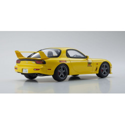 KSR18D02 Mazda RX-7 FD3S KYOSHO ORIGINAL 1/18scale Initial D  Yellow