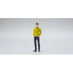 KSR18D02 Mazda RX-7 FD3S KYOSHO ORIGINAL 1/18scale Initial D  Yellow