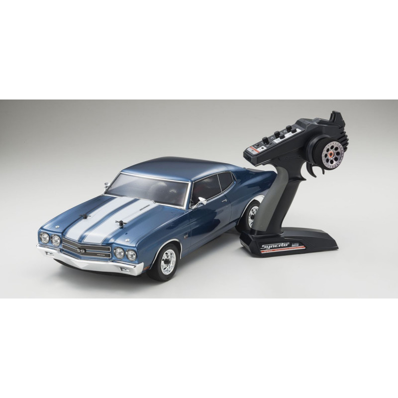 Kyosho 1/10 Scale Electric 4WD Touring Car EP FAZER VEi 1970 Chevy® Chevelle® SS454 LS6 Fathom Blue