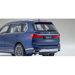 08951PBL 1/18 BMW X7 (PHAITNIC BLUE KYOSHO ORIGINAL scale