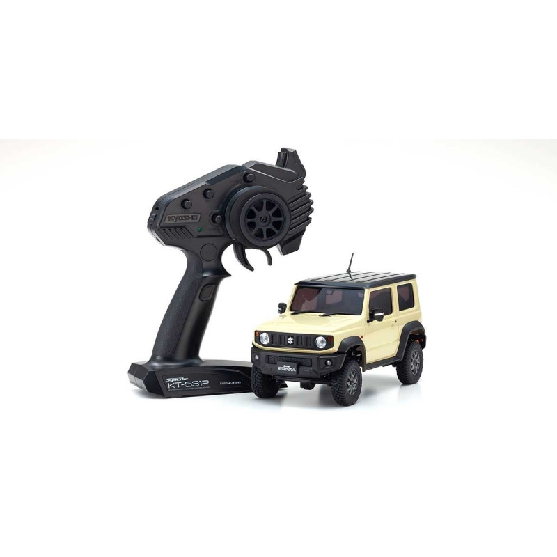 32523IV MINI-Z 4×4 Series Ready Set Suzuki Jimny Sierra Chiffon Ivory Metallic Radio Controlled Electric Powered Crawling car