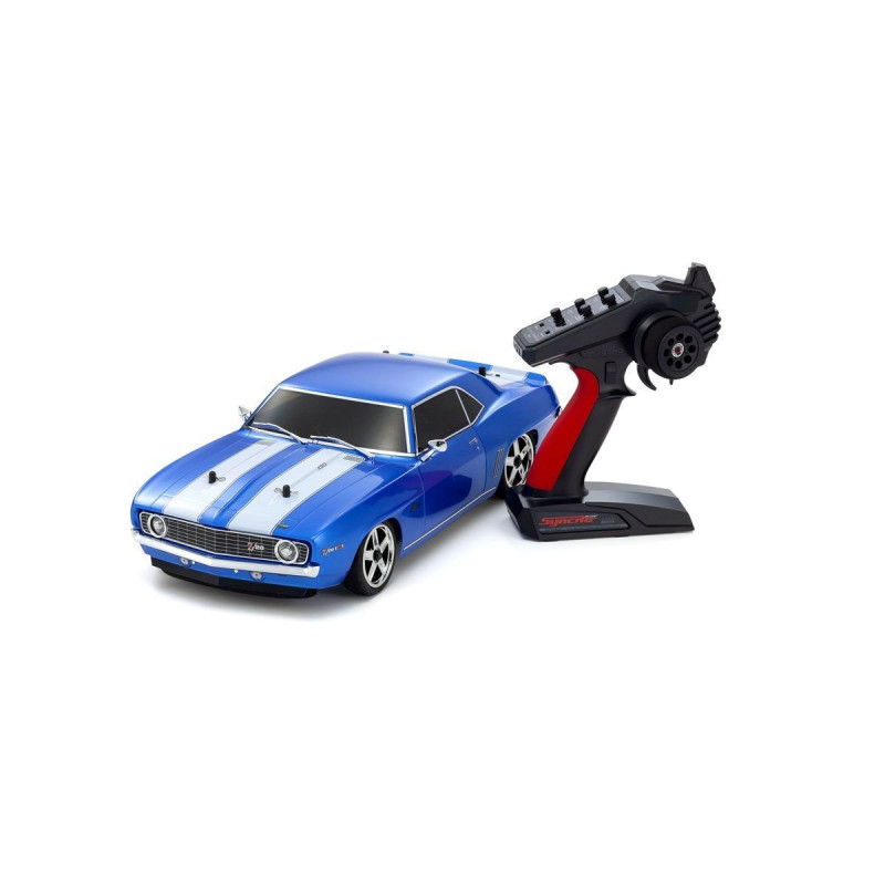 33213 FW06 1969 Chevy Camaro Z28 Le Mans Blue Engine Powered Touring Car PureTen GP 4WD RTR