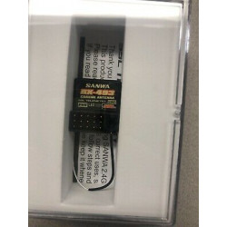 SANWA RX 493 M17 2.4GHz 4-Channel FHSS5 SRX/SSL Receiver 107A41373A