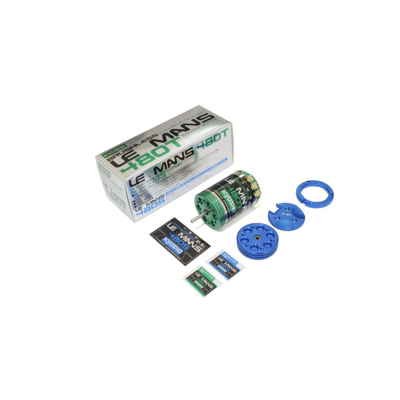 37033 Le Mans 480T Brushless Motor 21.5T (with 480S Parts)