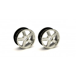 VZH010CM Wheel(5-Spoke/Plating/24mm/2pcs)