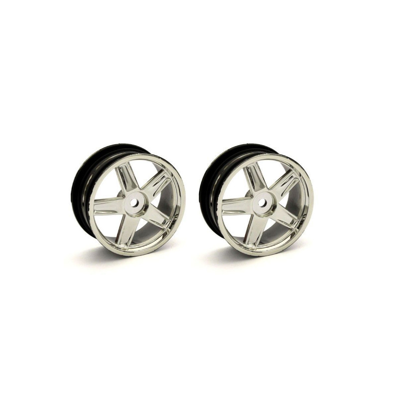 VZH010CM Wheel(5-Spoke/Plating/24mm/2pcs)