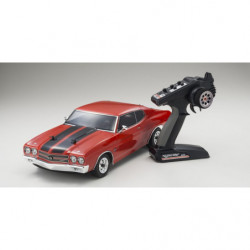 Kyosho 1/10 Scale Electric 4WD Touring Car EP FAZER VEi 1970 Chevy® Chevelle® SSTM454 LS6 Cranberry Red