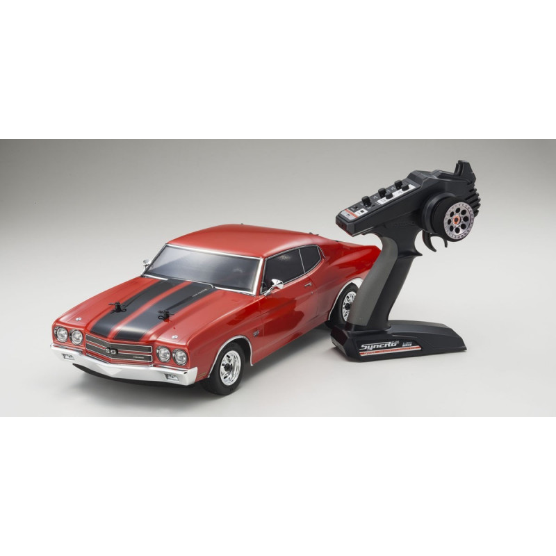 Kyosho 1/10 Scale Electric 4WD Touring Car EP FAZER VEi 1970 Chevy® Chevelle® SSTM454 LS6 Cranberry Red