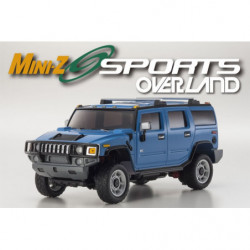 MINI-Z OVERLAND HUMMER H2 Blue