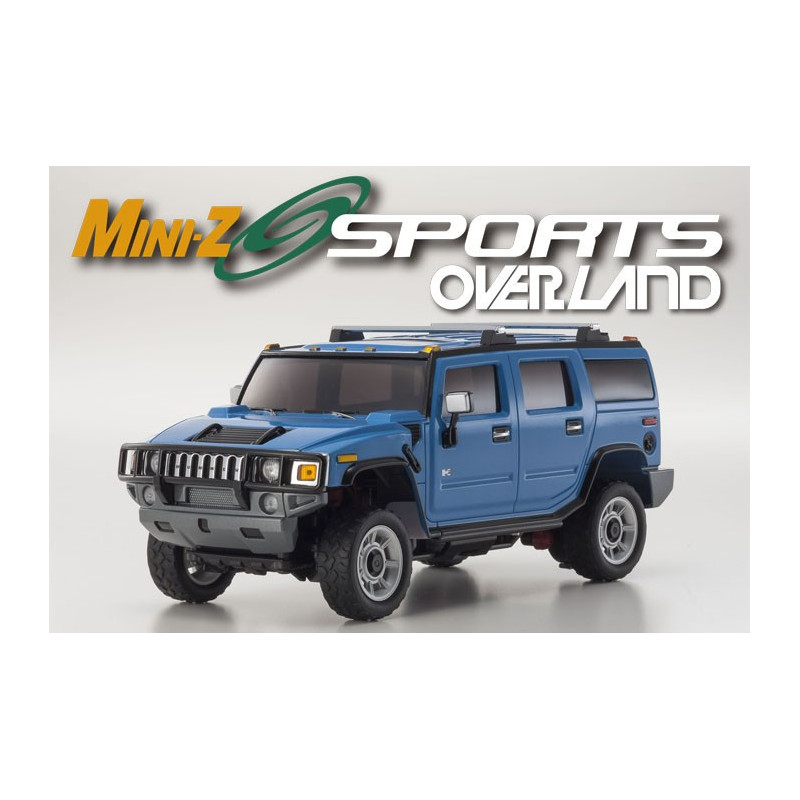 MINI-Z OVERLAND HUMMER H2 Blue