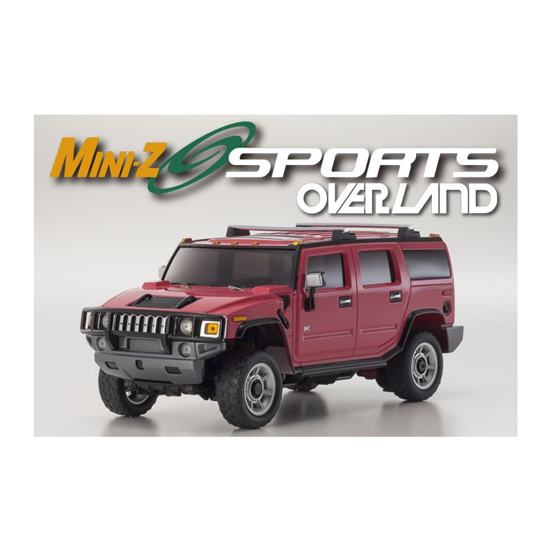 MINI-Z OVERLAND HUMMER H2 Pink