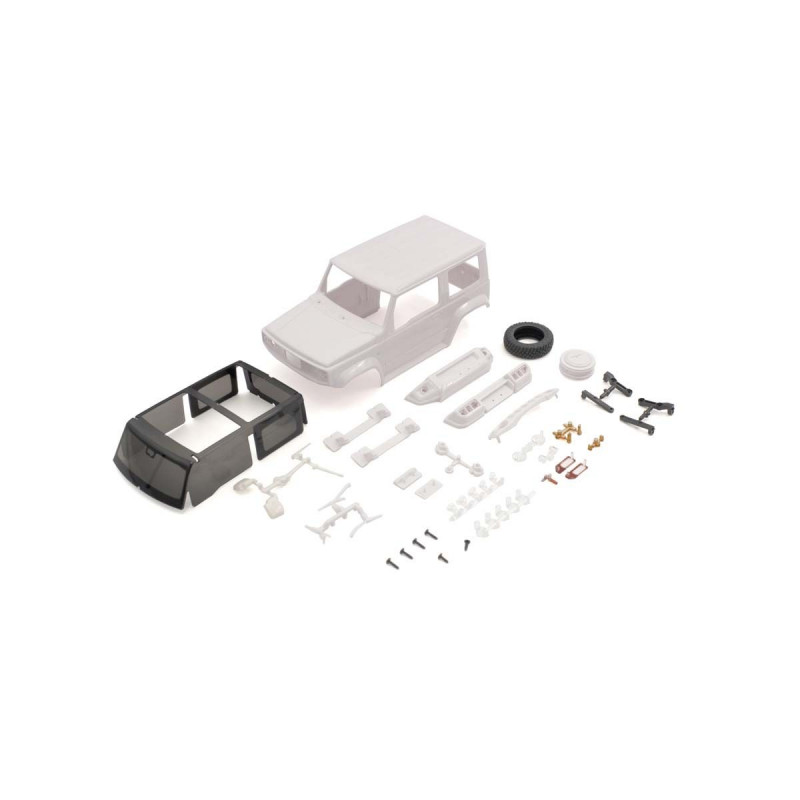MXN03 Suzuki Jimny Sierra White Body Set