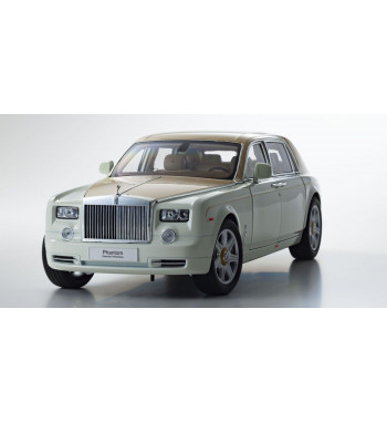 08841EWG Rolls-Royce Phantom EWB (English White/Gold) KYOSHO ORIGINAL 1/18 scale