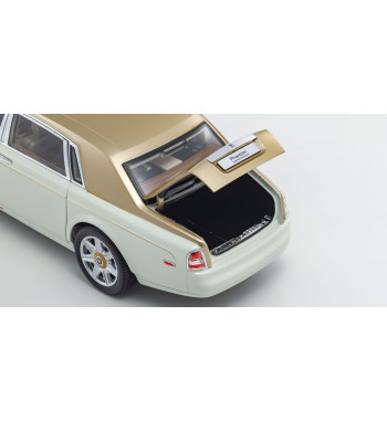 08841EWG Rolls-Royce Phantom EWB (English White/Gold) KYOSHO ORIGINAL 1/18 scale