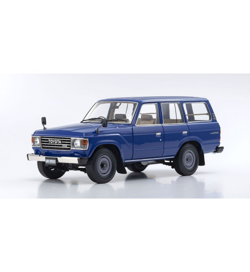 08956BL Toyota Land Cruiser 60 (Feel Like Blue) KYOSHO ORIGINAL 1/18 scale