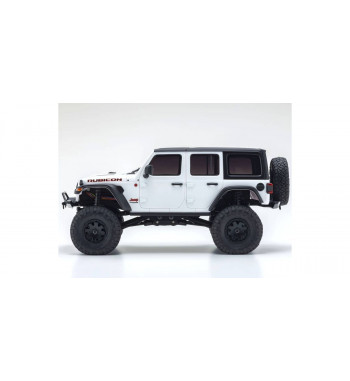 32521W MINI-Z 4×4 JeepⓇ Wrangler Unlimited Rubicon Radio Controlled Electric Powered Crawling car Bright White