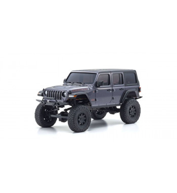 32521GM MINI-Z 4×4 JeepⓇ Wrangler Unlimited Rubicon Radio Controlled Crawling car RTR Granite Crystal Metallic