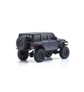 32521GM MINI-Z 4×4 JeepⓇ Wrangler Unlimited Rubicon Radio Controlled Crawling car RTR Granite Crystal Metallic