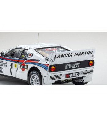 08306A Lancia Rally 037 1983 Monte Carlo No. 1 (clear coat finish) KYOSHO ORIGINAL 1/18 scale