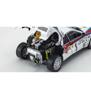 08306A Lancia Rally 037 1983 Monte Carlo No. 1 (clear coat finish) KYOSHO ORIGINAL 1/18 scale