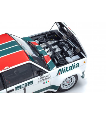 08376B Fiat 131 Abarth Rally 1980 Portugal No.1 KYOSHO ORIGINAL 1/18scale