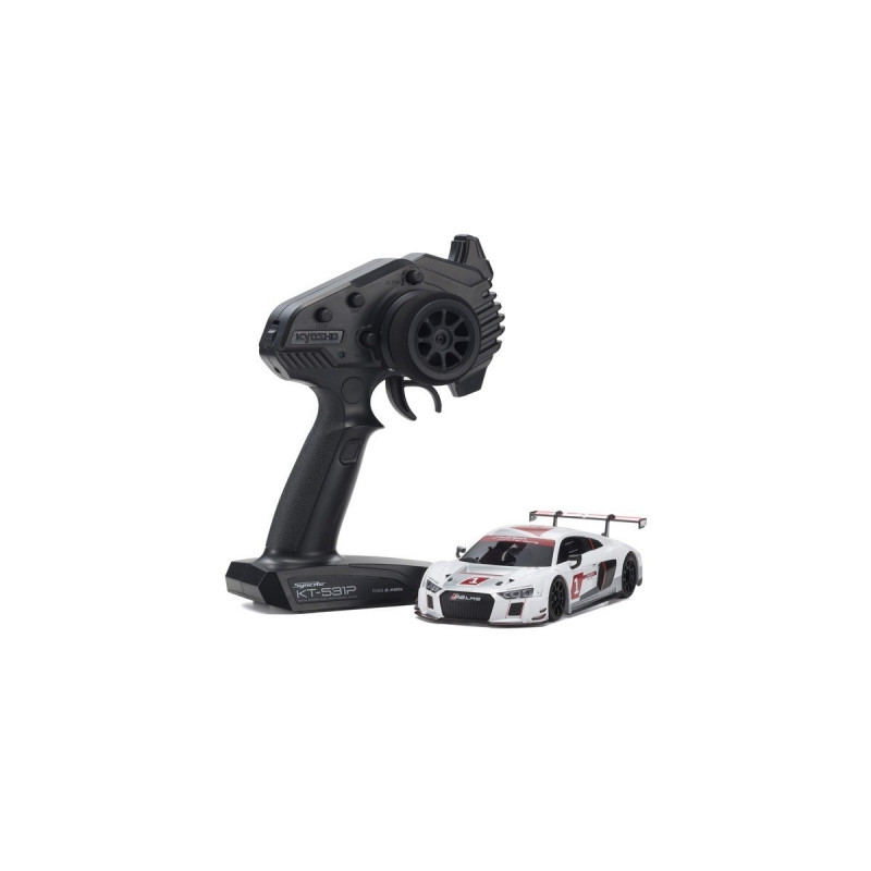 32323AS RWD Audi R8 LMS 2015 Kyosho Radio Control Electric Powered Touring car MINI-Z Series Readyset “White”