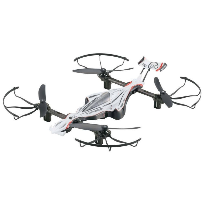 Kyosho 1/18 Scale Radio Control DRONE RACER G-ZERO Dynamic White Readyset