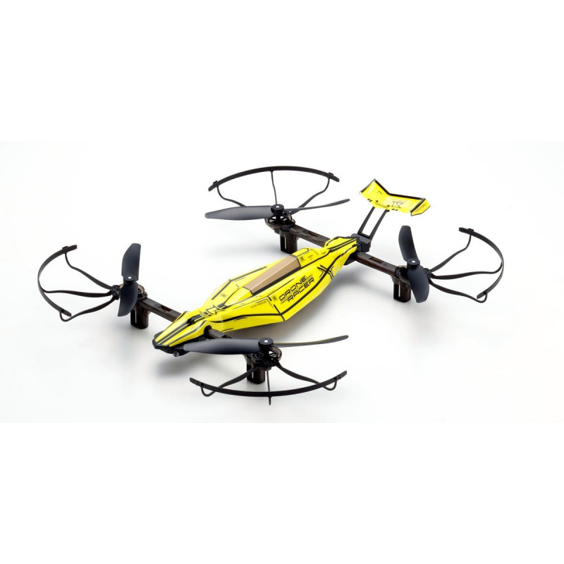 Kyosho 1/18 Scale Radio Control DRONE RACER ZEPHYR Smashing Yellow Readyset