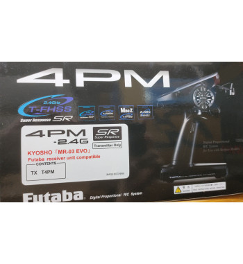 Futaba 4PM 2.4GHz without Receiver for Mini-Z EVO