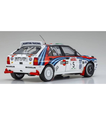 08348B KYOSHO ORIGINAL 1/18scale Lancia Delta 1992 San Remo No. 5
