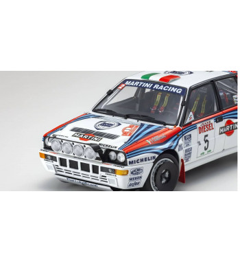08348B KYOSHO ORIGINAL 1/18scale Lancia Delta 1992 San Remo No. 5