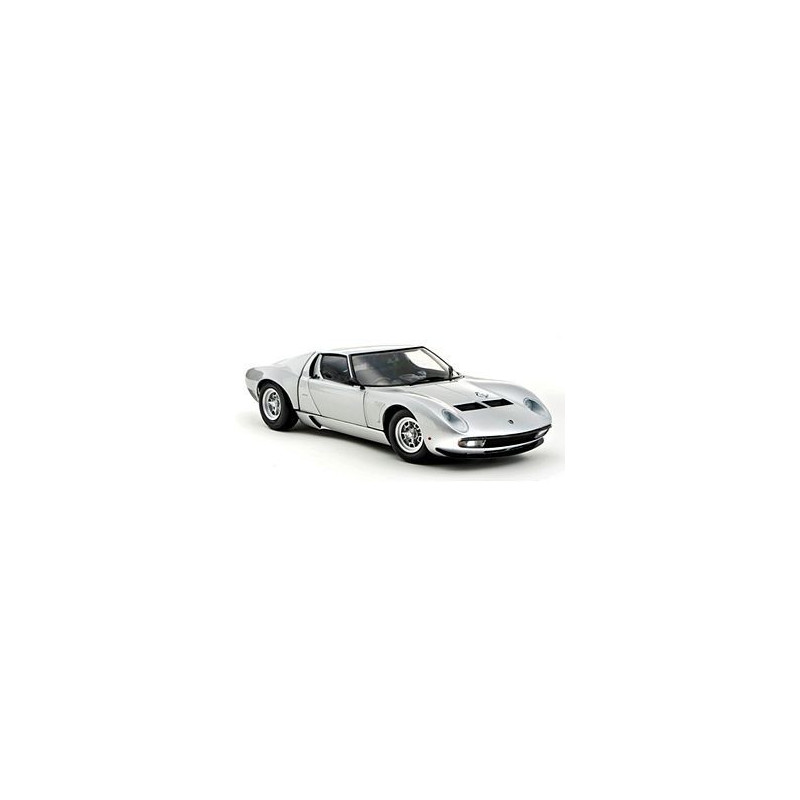 1/18 Lamborghini Miura Jota SVJ 1971 Silver