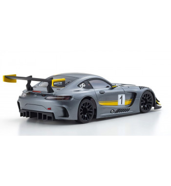 MZP241GY ASC MR03W-MM Mercedes AMG GT3 Gray / Yellow
