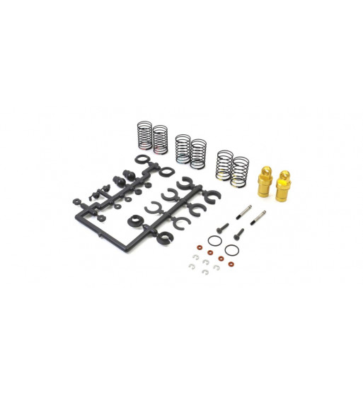 MBW037G-SP Big Bore Shock(2pcs/Gold/Spring/MB010)