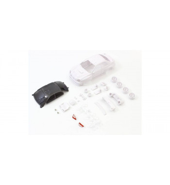 MZN200 Impreza WRC 2002 White Body Set w/Wheel