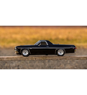 34419T1 FAZER Mk2 FZ02L 1969 Chevy® El Camino® SS 396® Tuxedo Black 1:10 Scale Radio Controlled Electric Powered 4WD