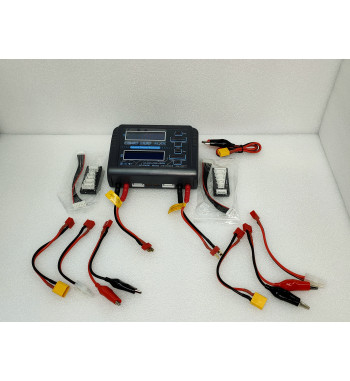 HT-RC C240 DUO AC150W/DC Dual Channel 10A Balance Charger Discharger for LiPo LiHV LiFe Lilon NiCd NiMh