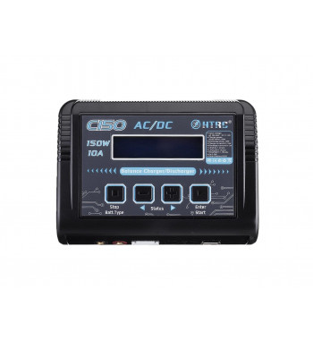 HT-RC C150 10A AC/DC RC Battery for LiPo LiHV LiFe Lilon NiCd NiMh Pb Battery Discharger Balance Charger EU Plug