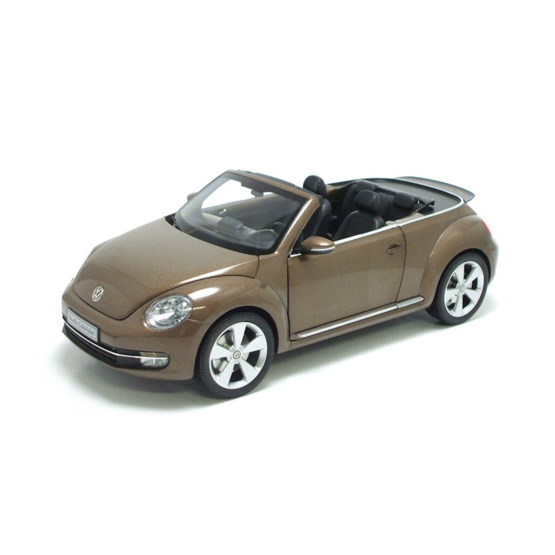 1/18 Volkswagen The Beetle convertible 2013 Toffee Brown Metallic