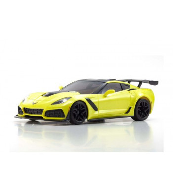 32334Y MINI-Z RWD Series Ready Set Chevrolet Corvette ZR1 Racing Yellow (with LED)