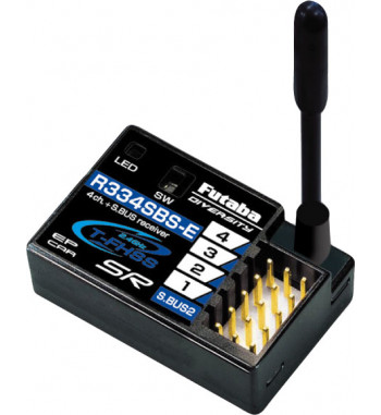 Futaba 7PXR T-FHSS SR Radio System w/ R334SBE x 2 Receiver
