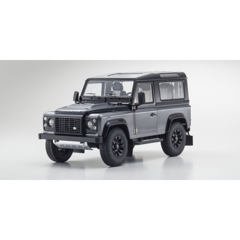 1/18 Land Rover Defender 90 Autobiography Corris Grey / Santorini Black