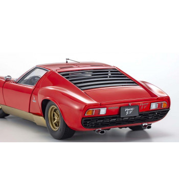 08317R KYOSHO ORIGINAL 1/18 scale Lamborghini Miura P400SV (Red / Gold)