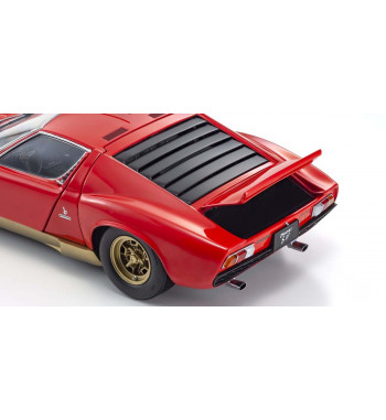 08317R KYOSHO ORIGINAL 1/18 scale Lamborghini Miura P400SV (Red / Gold)