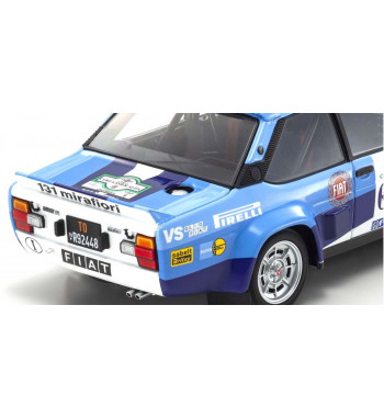 08376D KYOSHO ORIGINAL 1/18 scale Fiat 131 Abarth Rally 1981 Costa Smeralda No.1