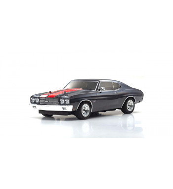 34416T2 1970 Chevy® Chevelle® SS™ 454 LS6 Tuxedo Black 1/10 Scale Radio Controlled Electric Powered 4WD FAZER Mk2 FZ02